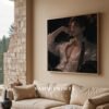 Ethereal Male Figure Wall Art Handsome Muscular Man Soulmate Lover Printable