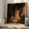 Romantic Man Wall Art Muscular Male Body Anime Style Printable Digital Art