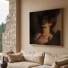 Romantic Man Wall Art Muscular Male Body Anime Style Printable Digital Art