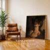 Romantic Man Wall Art Muscular Male Body Anime Style Printable Digital Art