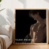 Soulmate Lover Wall Art Anime Style Muscular Handsome Male Printable