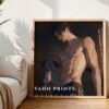 Ethereal Romantic Husband Wall Art Muscular Male Figure Printable Decor