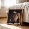 Ethereal Romantic Husband Wall Art Muscular Male Figure Printable Decor