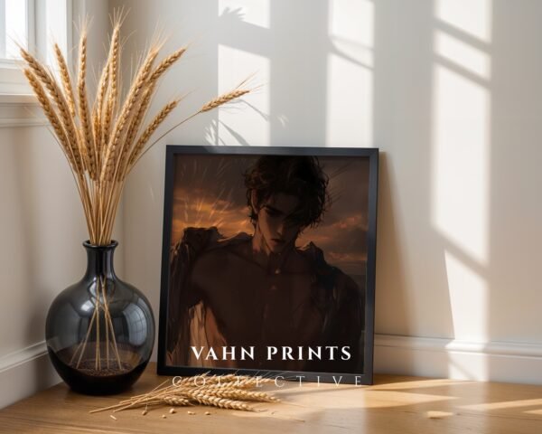 Romantic Printable Male Wall Art Muscular Body Soulmate Husband Art