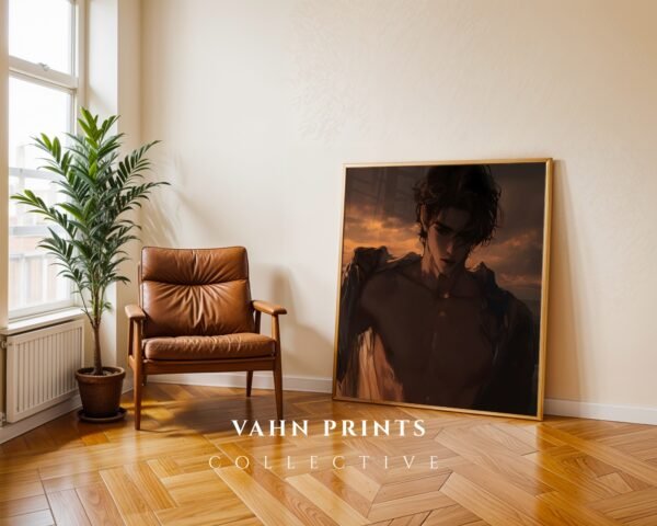 Romantic Printable Male Wall Art Muscular Body Soulmate Husband Art