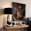 V73c_m1 Handsome Man Printable Wall Art Muscular Male Figure Ethereal Romance