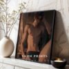 V73c_m10 Handsome Man Printable Wall Art Muscular Male Figure Ethereal Romance