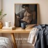 Anime Romantic Male Wall Art Muscular Handsome Boyfriend Printable