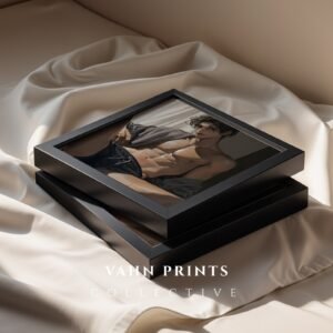 Anime Romantic Male Wall Art Muscular Handsome Boyfriend Printable