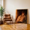 Soulmate Husband Anime Wall Art Muscular Male Romantic Digital Print