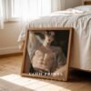 Male Figure Printable Wall Art Muscular Handsome Man Romantic Decor