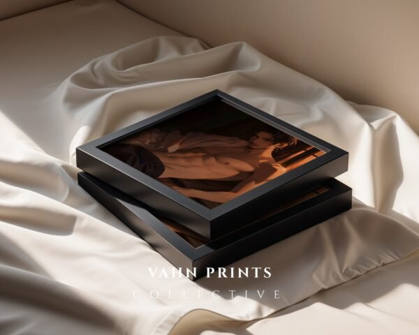 Soulmate Romantic Wall Art Muscular Male Handsome Man Printable