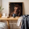 Handsome Masculine Wall Art Muscular Male Figure Soulmate Art