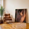 Romantic Male Printable Wall Art Anime Inspired Muscular Man