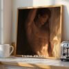 V85c_m10 Ethereal Male Body Wall Art Handsome Muscular Man Romantic Print