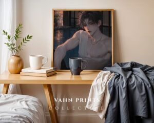 Anime Lover Wall Art Muscular Male Figure Handsome Romantic Download