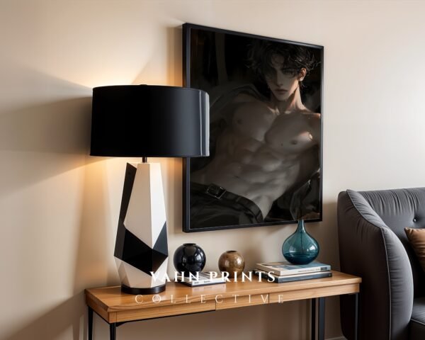 V96c_m1 Ethereal Anime Male Wall Art Muscular Handsome Romantic Download