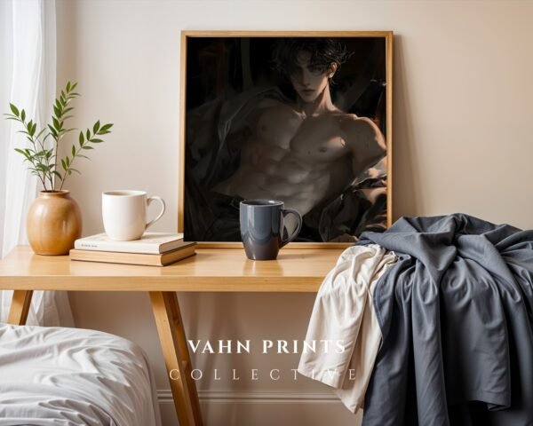 V96c_m3 Ethereal Anime Male Wall Art Muscular Handsome Romantic Download
