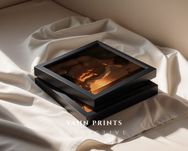 V97c_m5 Soulmate Inspired Wall Art Muscular Male Figure Romantic Printable