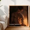 V97c_m6 Soulmate Inspired Wall Art Muscular Male Figure Romantic Printable