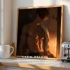 V97c_m9 Soulmate Inspired Wall Art Muscular Male Figure Romantic Printable