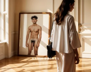 Stylish Male Photography Wall Art Print