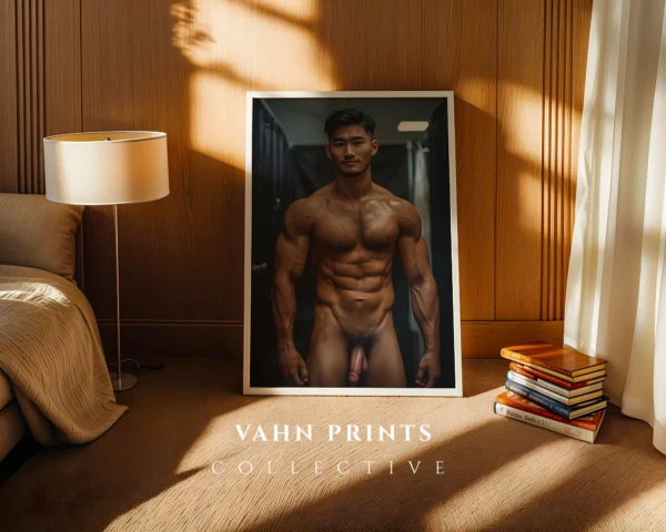 Men?s Portrait Photography Wall Art Print