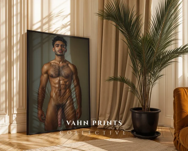 Hipster Man Poster Wall Art Digital Download