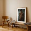 Classic Male Portrait Wall Art Print