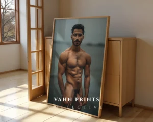 Male Figure Photography Poster Digital Download