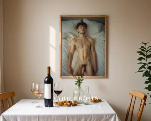 Modern Male Wall Art Photography Print