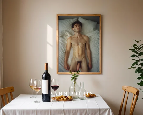 Modern Male Wall Art Photography Print