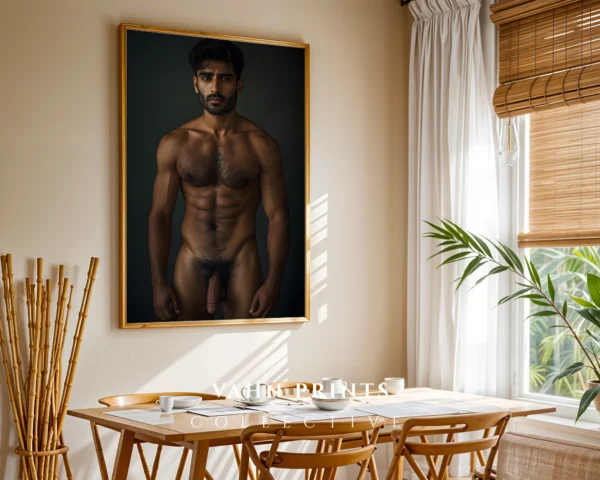 Male Model Photography Poster Digital Download