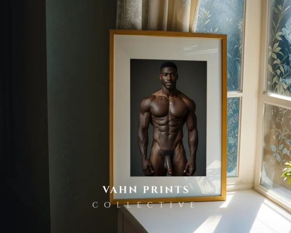 Elegant Man Photography Wall Art Print