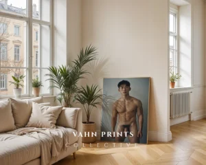 Modern Male Figure Photography Print