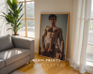 Handsome Male Photography Poster Digital Download