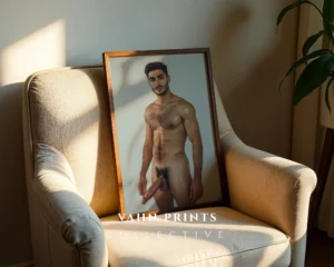 Stylish Male Photography Poster Digital Download