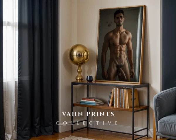 Hipster Man Wall Art Photography Print