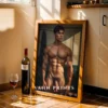 Masculine Male Portrait Wall Art Print