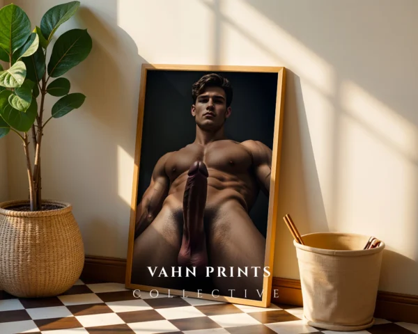 P145c_m1 Modern Fashion Man Poster Digital Download