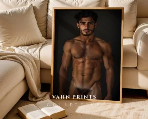 Artistic Male Figure Wall Art Print