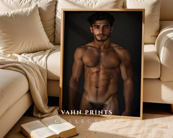 Artistic Male Figure Wall Art Print