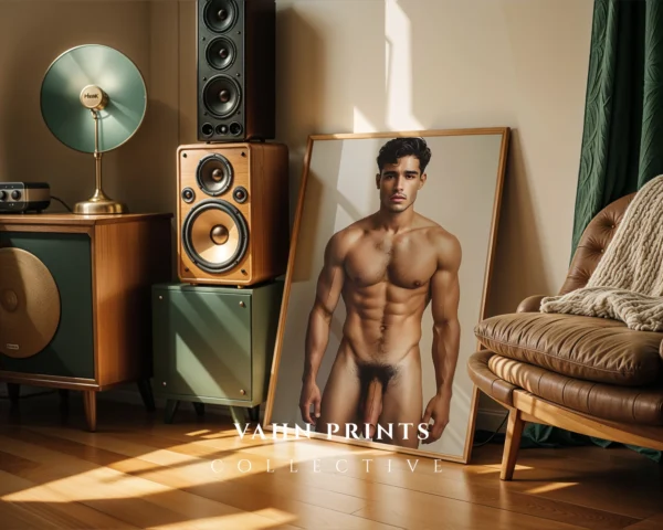 P149c_m1 Handsome Man Wall Art Print