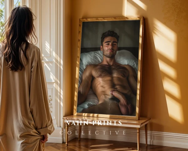 P14c_m1 Contemporary Male Figure Poster Digital Download