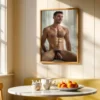 Trendy Man Wall Art Print