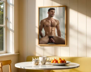 Trendy Man Wall Art Print