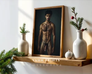 P157c_m1 Minimalist Male Poster Digital Download