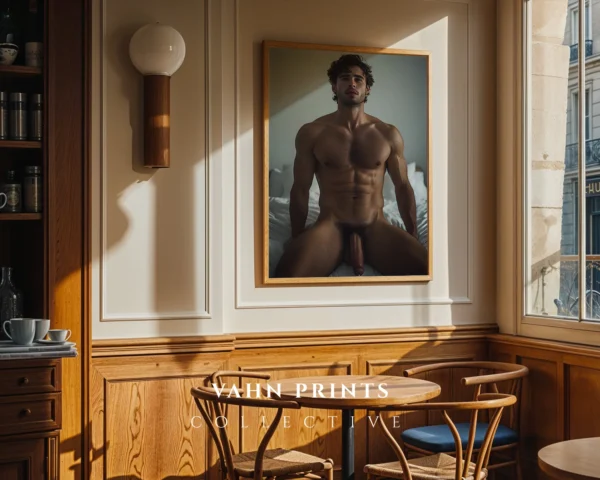 Masculine Male Photography Wall Art Print