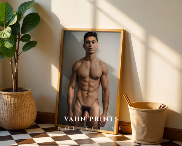 Urban Man Portrait Poster Digital Download