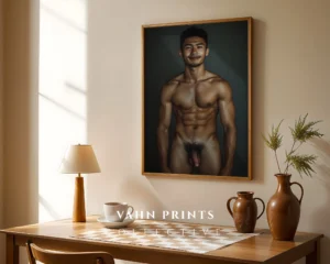 Trendy Male Poster Digital Download